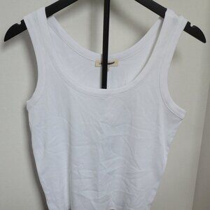 Madewell (Re)generative Cotton Ribbed Scoopneck Tank – Wms Small NWT